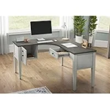 Whalen Lagron 60-inch Wood L-Shaped Corner Desk for $269.71