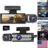 1296P Wide Angle Dash Cam with Infrared Night Vision for $52.80