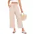Wide Leg Palazzo Pants for Women – Casual Smocked High Waisted Flowy Cropped Trousers for $9.99