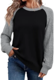 WIHOLL Lightweight Knit Crew Neck Pullover – Now $9.99