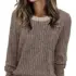 Dofaoo Women’s Crewneck Long Sleeve Shirt for $9.49