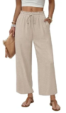 WIHOLL Women’s Wide Leg Pants for $12.88