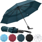 [Amazon US, 50% OFF] Windproof Compact Travel Umbrella – $7.49