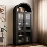 Winston Porter Arched Display Cabinet for $175.99