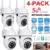 4-Pack Wireless 5G WiFi Security Camera System with Night Vision for $49.28