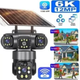 Wireless Solar-Powered WiFi Security Camera System – $49.99