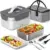 WisaKey 1.8L 100W Electric Lunch Box Food Heater $17.99