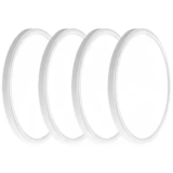4-Pack WKONCLDY 12″ LED Flush Mount Ceiling Lights for $30