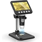 WKR 4.3-Inch LCD Digital Microscope with 1000X Magnification for $27.19