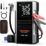 Wolfbox 3000A Jump Starter with Air Compressor – $59.99 (Save $120)