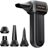 Wolfbox MF60 Electric Compressed Air Duster with 5 Nozzles for $27.99