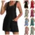 Women’s Adjustable Strap Summer Romper for $10.99