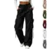 Baggy High Waisted Wide Leg Fleece Joggers with Pockets for $12.99