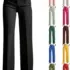 Women’s Dressy Linen Capri Pants with Elastic Waist for $9.99