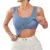 Women’s Ribbed Fitted Tank Top with Built-in Bra for $8.99
