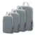 4-Pack WOOMADA Compression Packing Cubes (Dark Grey) for $15
