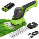 WorkPro 2-in-1 7.2V Cordless Electric Grass Trimmer Kit for $39.08