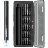 Workpro 20-in-1 3.6V Rechargeable Precision Electric Screwdriver Kit – $17.99
