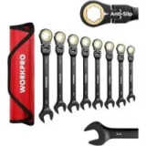 Workpro 8-Piece Ratcheting Combination Wrench Set for $29.99