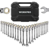 WorkPro 22-Piece Flex-Head Ratcheting Wrench Set – $60