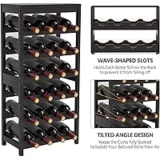 WRONWA 24-Bottle Freestanding Wine Rack for $22.39