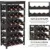 WRONWA 24-Bottle Freestanding Wine Rack for $22.39
