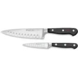 Wusthof Classic Hollow Edge 2-Piece Chef’s Knife Set for $129