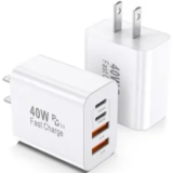 2-Pack WWB 4-Port USB Wall Charger for $9.99