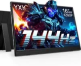 Wxk 16″ Portable Monitor with 1920×1200 Resolution and 144Hz Refresh Rate for $59.99