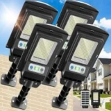 Wywna 150-LED Solar Motion Sensor Street Lights (4-Pack) for $39.99
