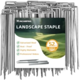 52-Pack XINCAMPING 11-Gauge 6″ Heavy Duty Landscape Staples $4.99