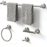 XINWEI 24-Inch Wall Mounted Bathroom Towel Rack Set for $16.79