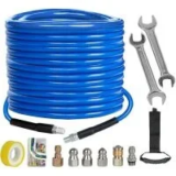 Xiny Tool 100FT Sewer Jetter Kit for Pressure Washer – $25.80 ($51.60 Value)