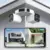 Xparkin Dual Lens Outdoor Security Cameras (2.5K/5MP) – $30
