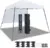 Yaheetech 10′ x 10′ Pop-Up Canopy Tent with Sidewall & Sandbags for $54