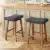 Yaheetech 24.5 Inch Counter Height Bar Stools Set of 2 for $64.39