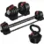 Yaheetech 3-in-1 Adjustable Dumbbell Set for $78
