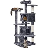 Yaheetech 54-Inch Multi-Level Cat Tree for $35.69