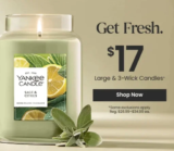 Yankee Candle Original Jar Candles Now $17 with Free Shipping $17.00