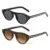 YDAOWKN Retro Small Oval Sunglasses 2-Pack for $4.99