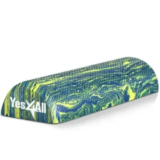 Yes4All 12″ EVA Firm Foam Roller (Blue/Green) – $6.99