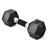 Yes4All 15-lb Encased Hex Dumbbell with Chrome Grip – $16.55