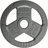 Yes4All 25LB Cast Iron Olympic Weight Plates for $25.59