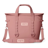 YETI Hopper M Series Portable Soft Cooler in Sandstone Pink for $245