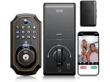YHV Smart Door Lock with Camera & Fingerprint for $39.99