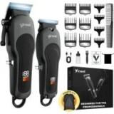Yineel W6 Hair Clipper & Trimmer Set with 6 Combs for $18.49