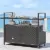 YITAHOME Large Outdoor Kitchen Wicker Island Rolling Cart for $129.99