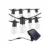 Yochoice 48FT Outdoor Solar S14 String Lights with 16 Edison Bulbs – Warm White, 3 Modes – $18.99