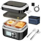 Yofidra 24000mAh 100W Cordless Heated Lunch Box with Smart Timer for $39.89