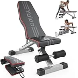 Yoleo Adjustable Weight Bench for Full Body Workout – Now $60.64